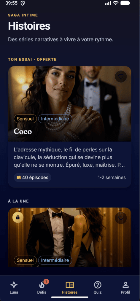 Écran Histoires — séries narratives